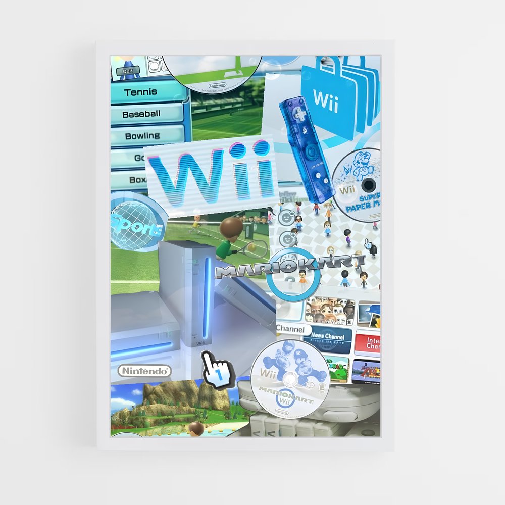 Poster Wii Utopia – affiche Consoles (vue 3)